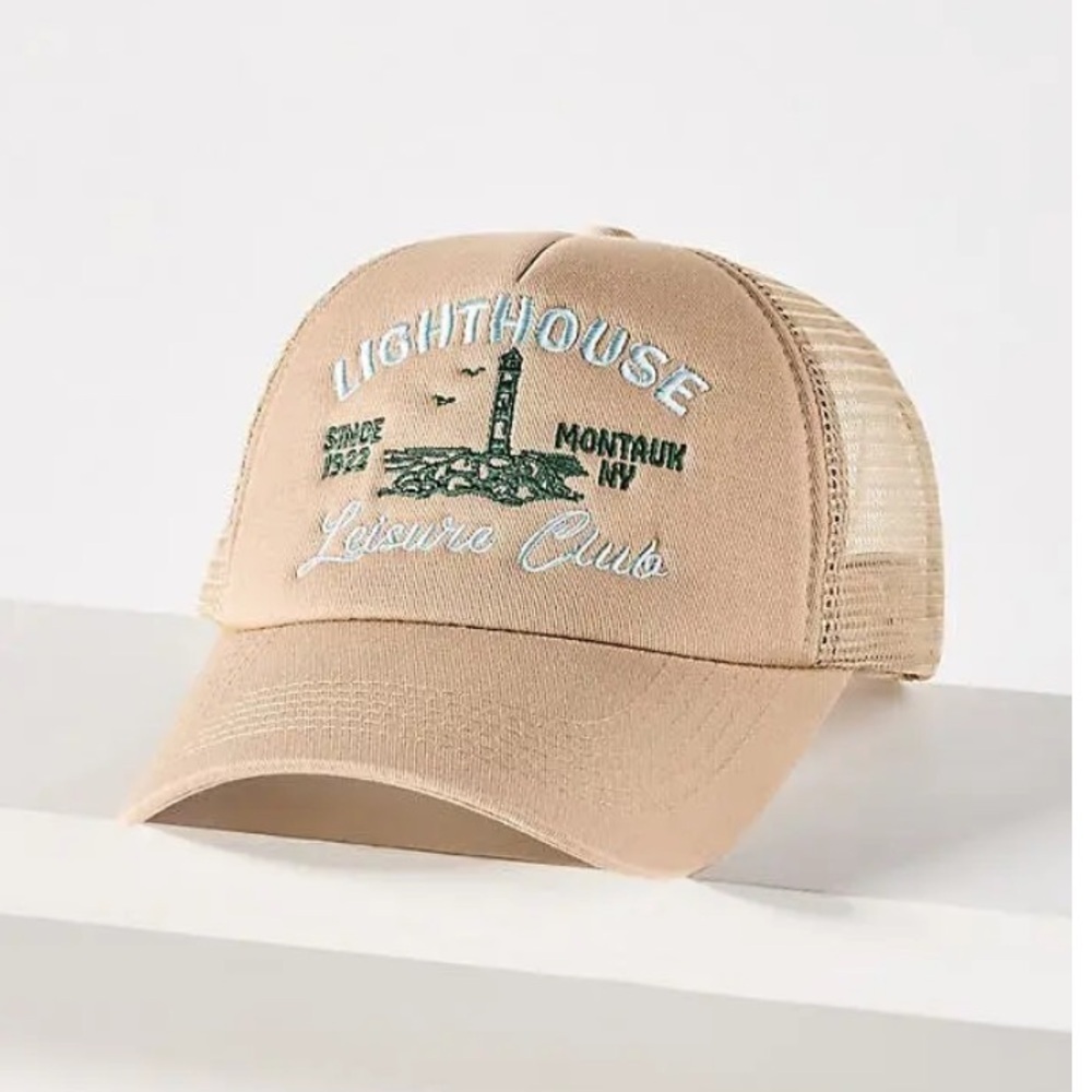 Anthropologie Worn West Leisure Club Hat New